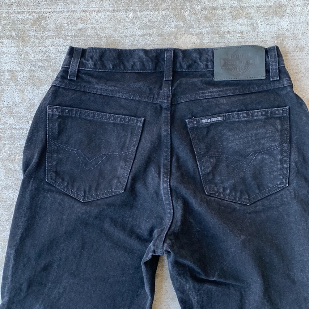 Harley Davidson Vintage Black Jeans - Picture 7 of 15